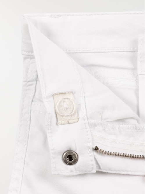 Short basique blanc fille...