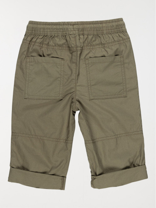 Pantacourt retroussable garçon (3-12A) Pantacourt retroussable garçon (3-12A)