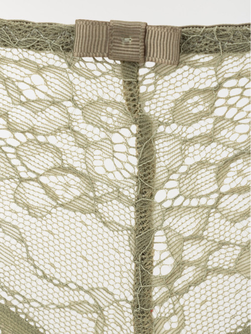 Shorty lichen green femme...