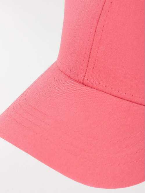 Casquette sorbet fraise fille
