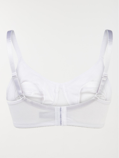Soutien-gorge d'allaitement blanc Soutien-gorge d'allaitement blanc