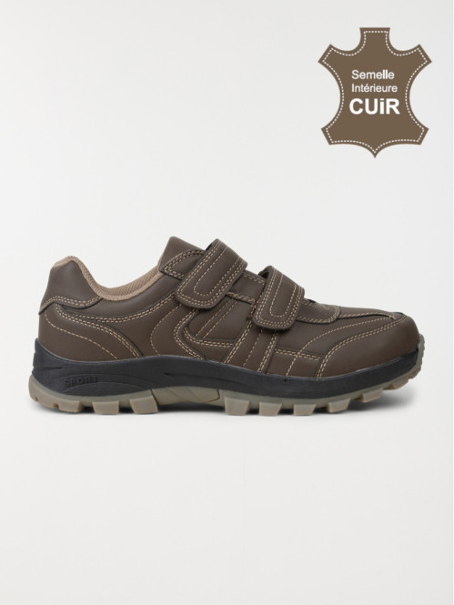 Chaussures scratch marron homme (41-46)