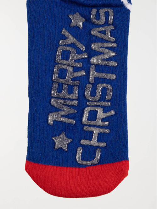 Chaussette antidérapante Père-Noël homme Chaussette antidérapante Père-Noël homme