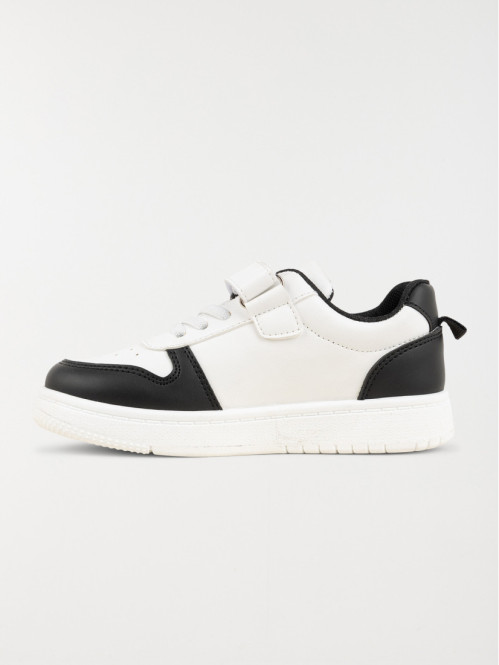 Basket blanche et noire...