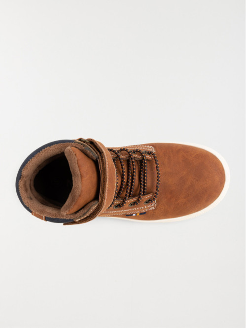 Boots scratch marron garçon (31-35)