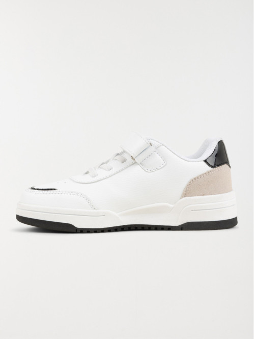 Baskets blanches fille...