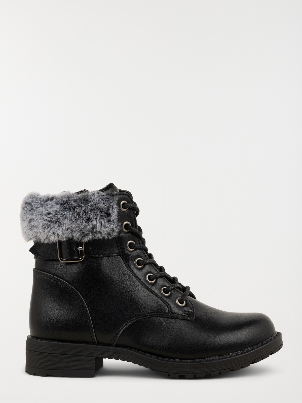 Bottines revers fourré fille (31-36)