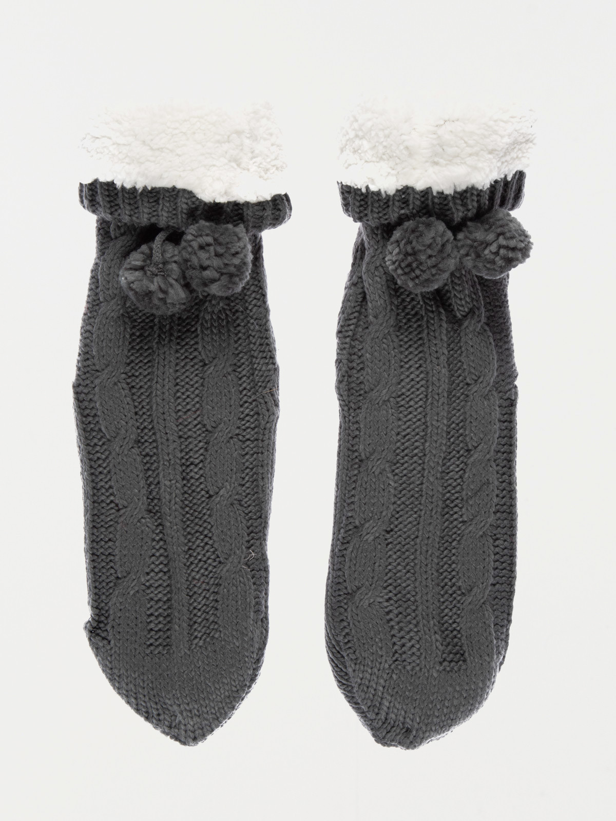 Chaussettes maille torsadée femme
