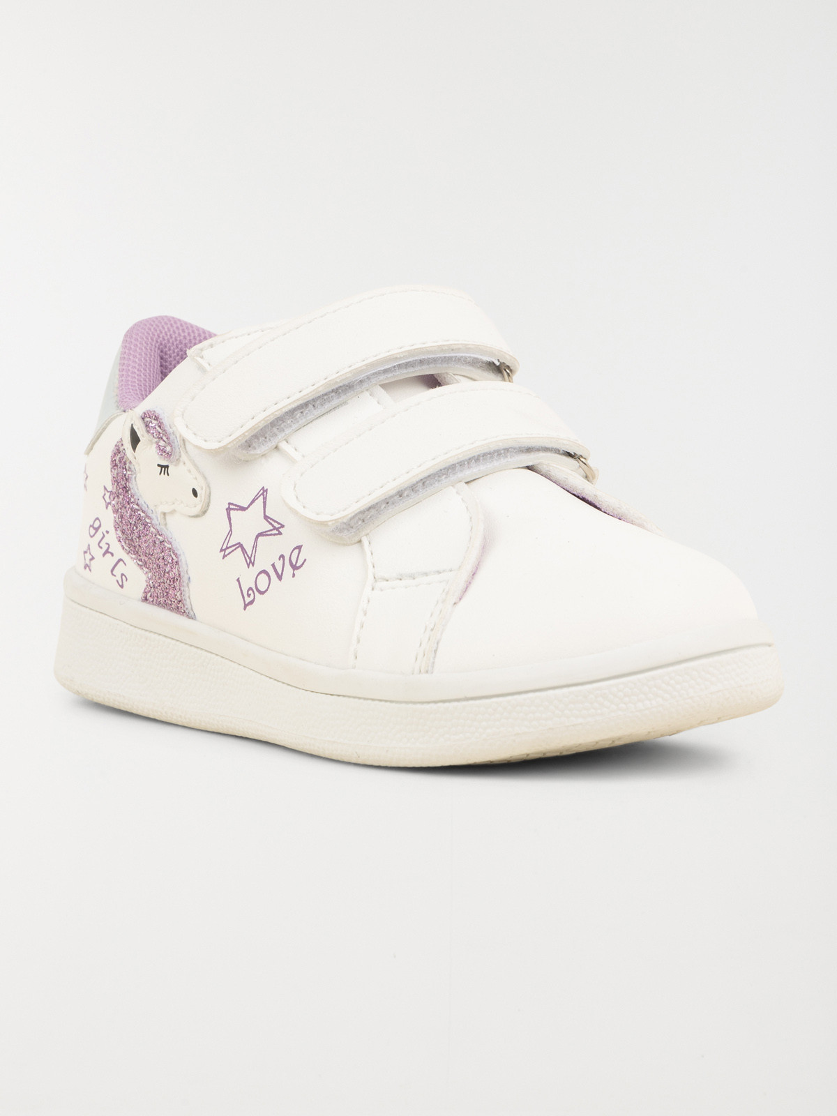 Baskets motif licorne fille (24-30) Baskets motif licorne fille (24-30)
