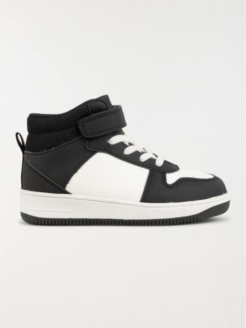 Baskets montantes garçon noir (25-30)
