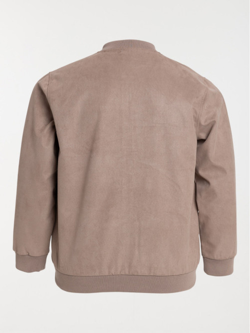 Blouson suédine grande taille homme Blouson suédine grande taille homme