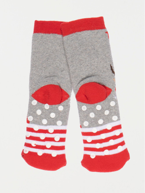 Chaussettes de Noël imprimées enfant Chaussettes de Noël imprimées enfant