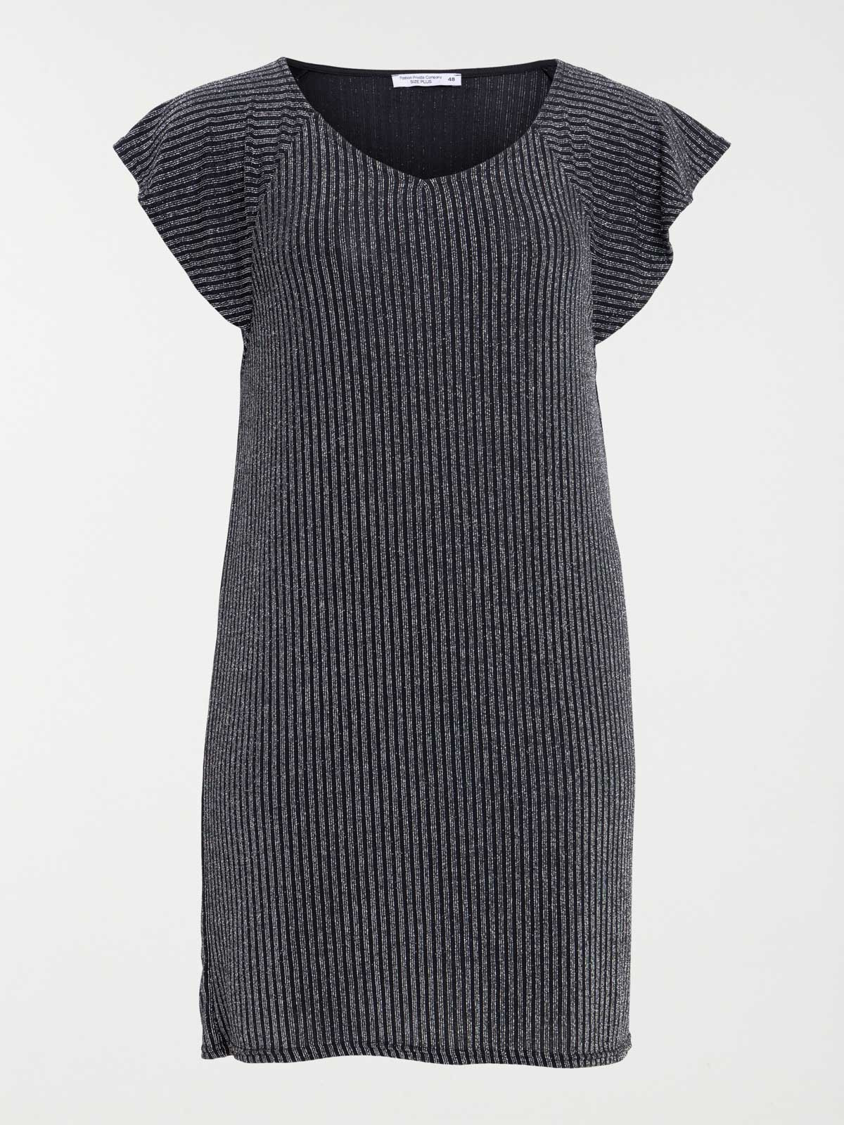 Robe noire grande taille femme