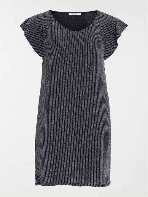 Robe noire grande taille femme