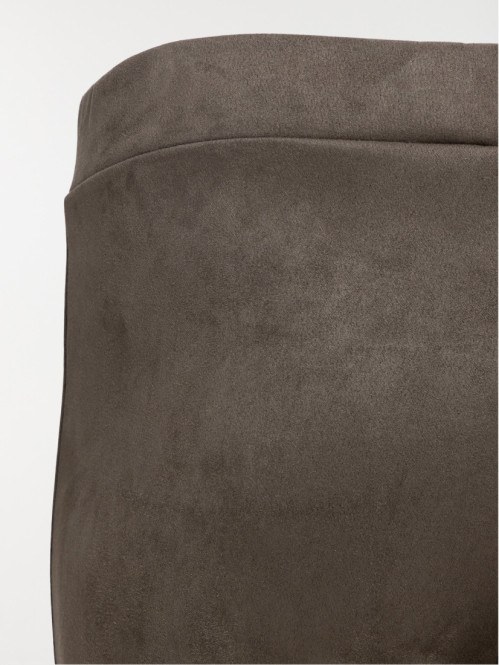 Legging kaki suédine grande...