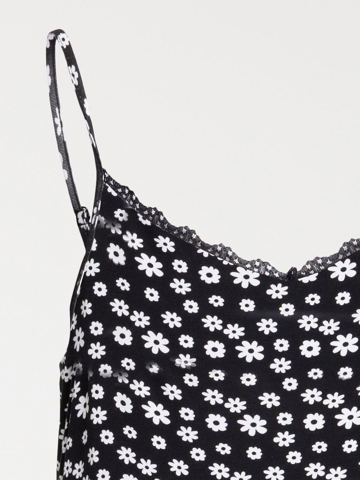 Nuisette florale grande taille femme Nuisette florale grande taille femme