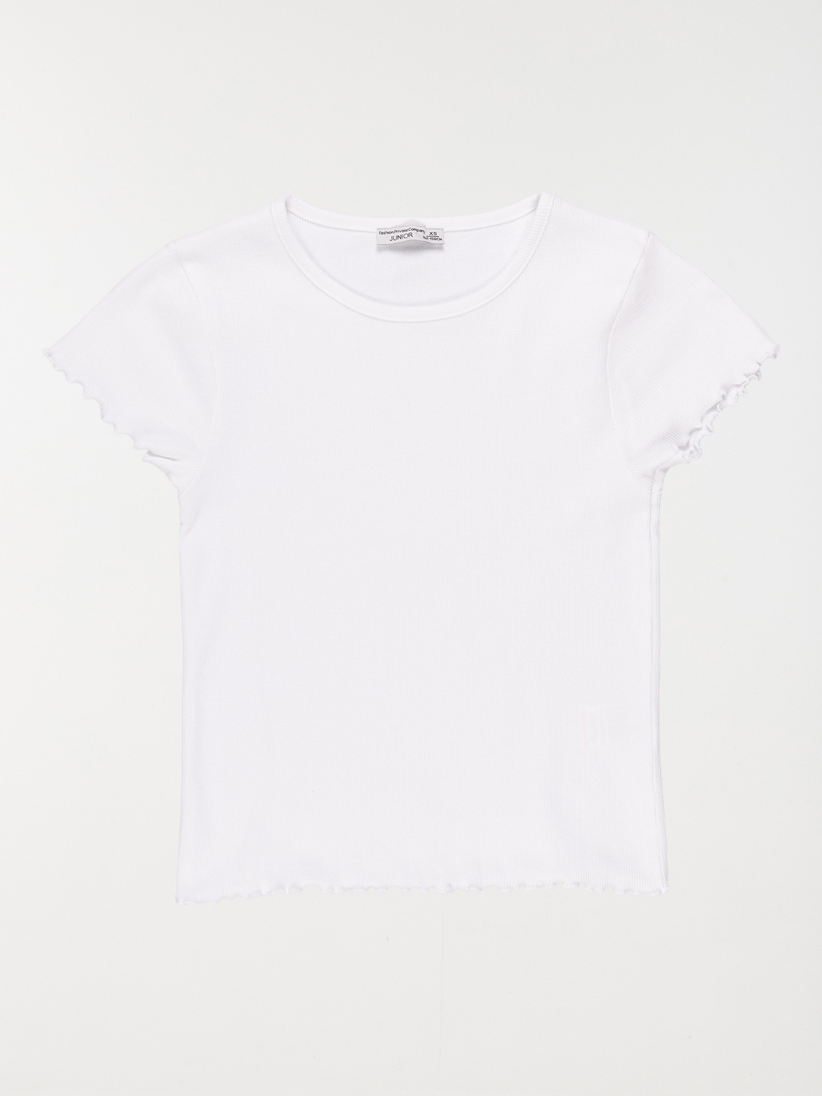 Tee-shirt blanc fille (XXS-M)