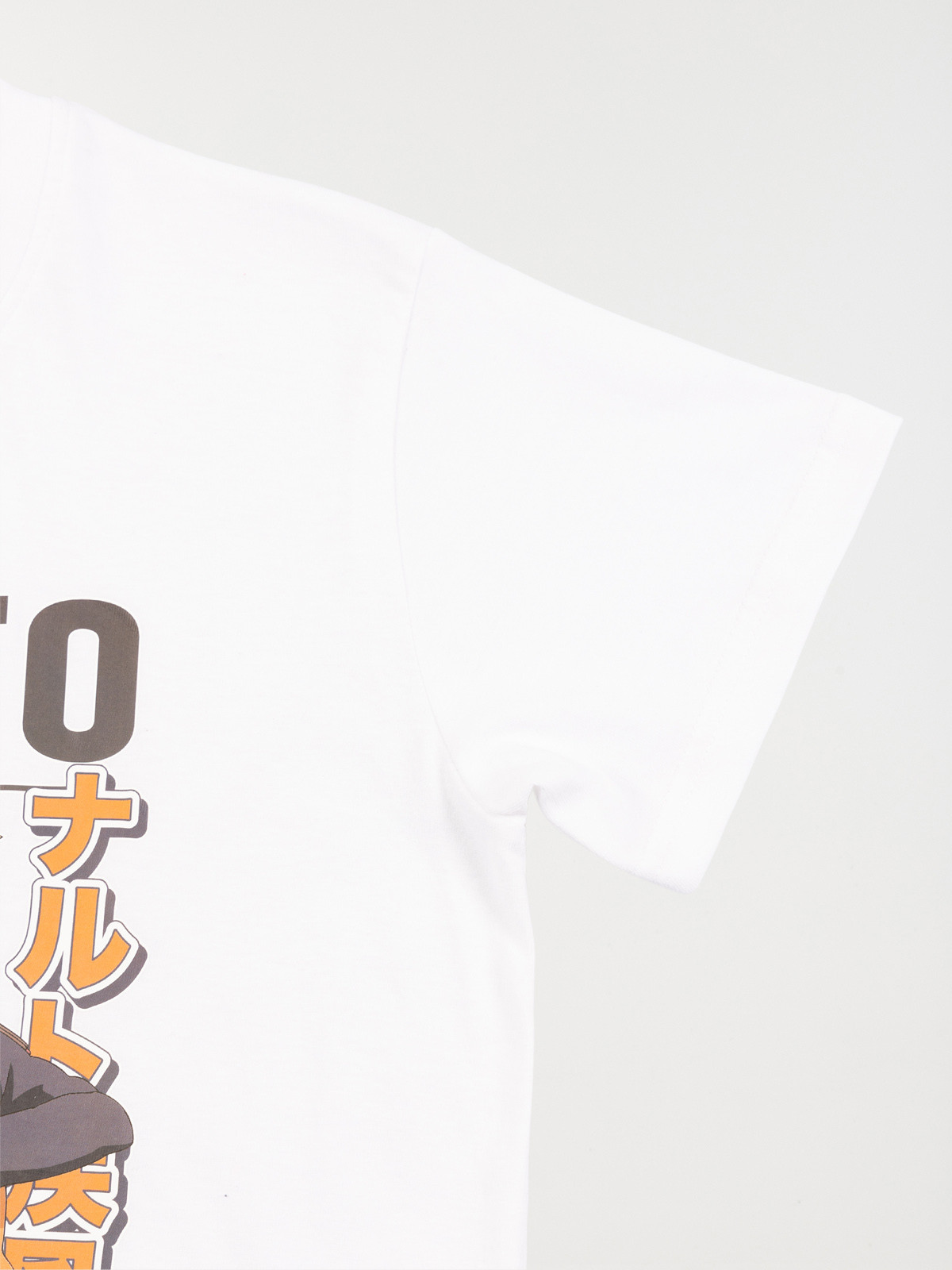 T-shirt blanc Naruto garçon (XXS-M)