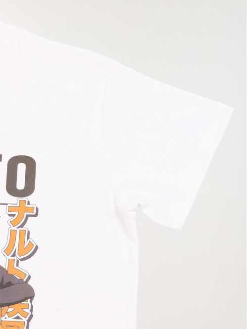 T-shirt blanc Naruto garçon (XXS-M)
