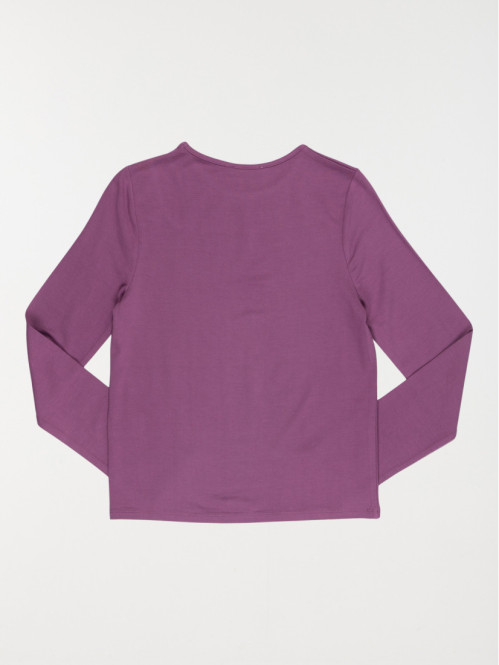Tee-shirt deep lavande...