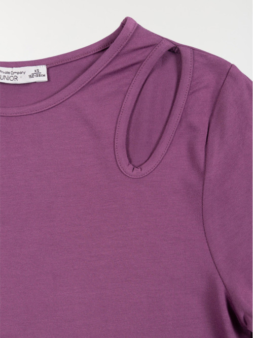 Tee-shirt deep lavande...