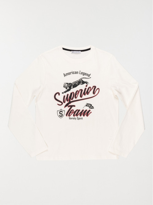 T-shirt manches longues garçon (XXS-M)