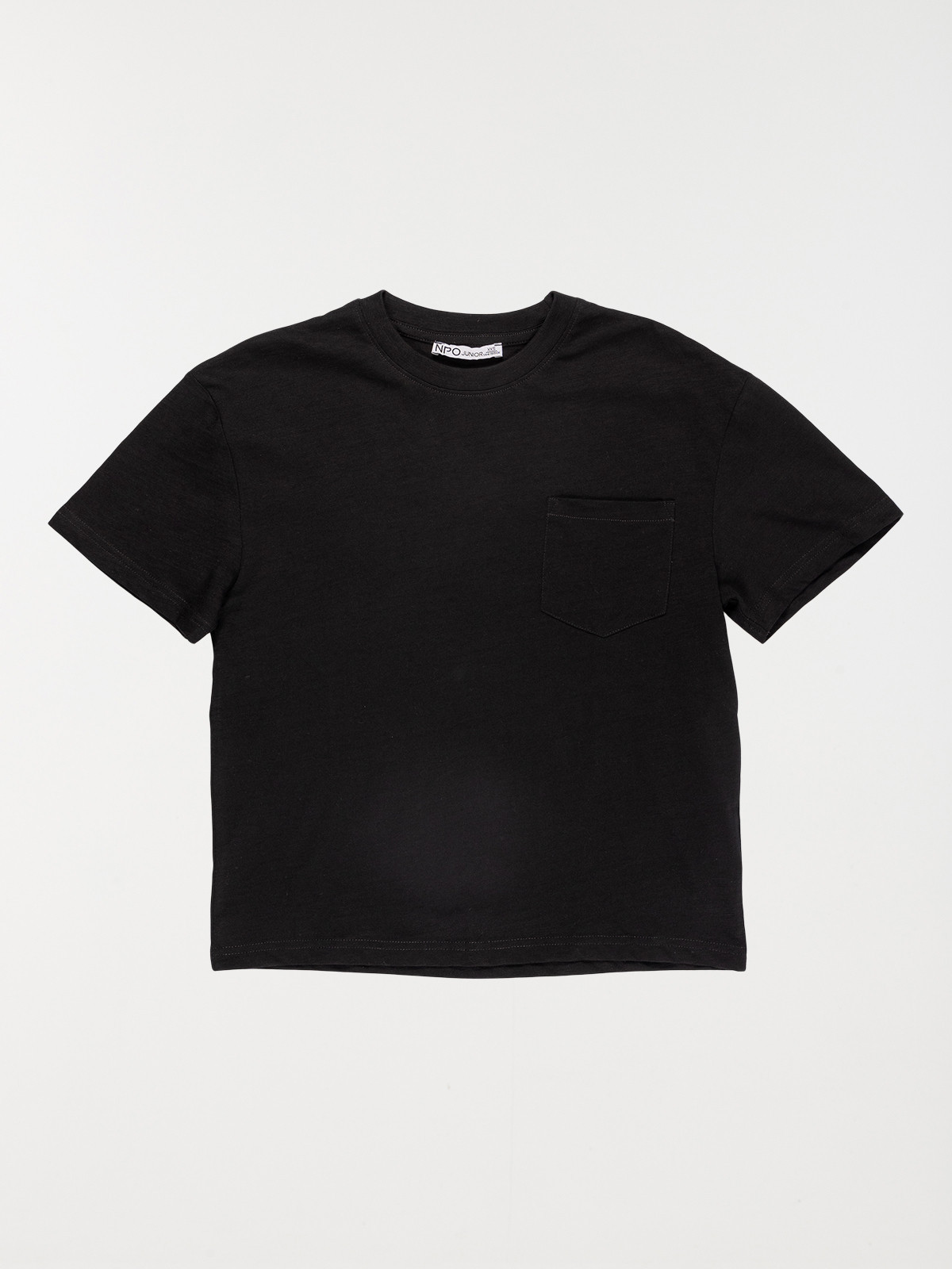 Tee-shirt basique noir garçon (XXS-M)