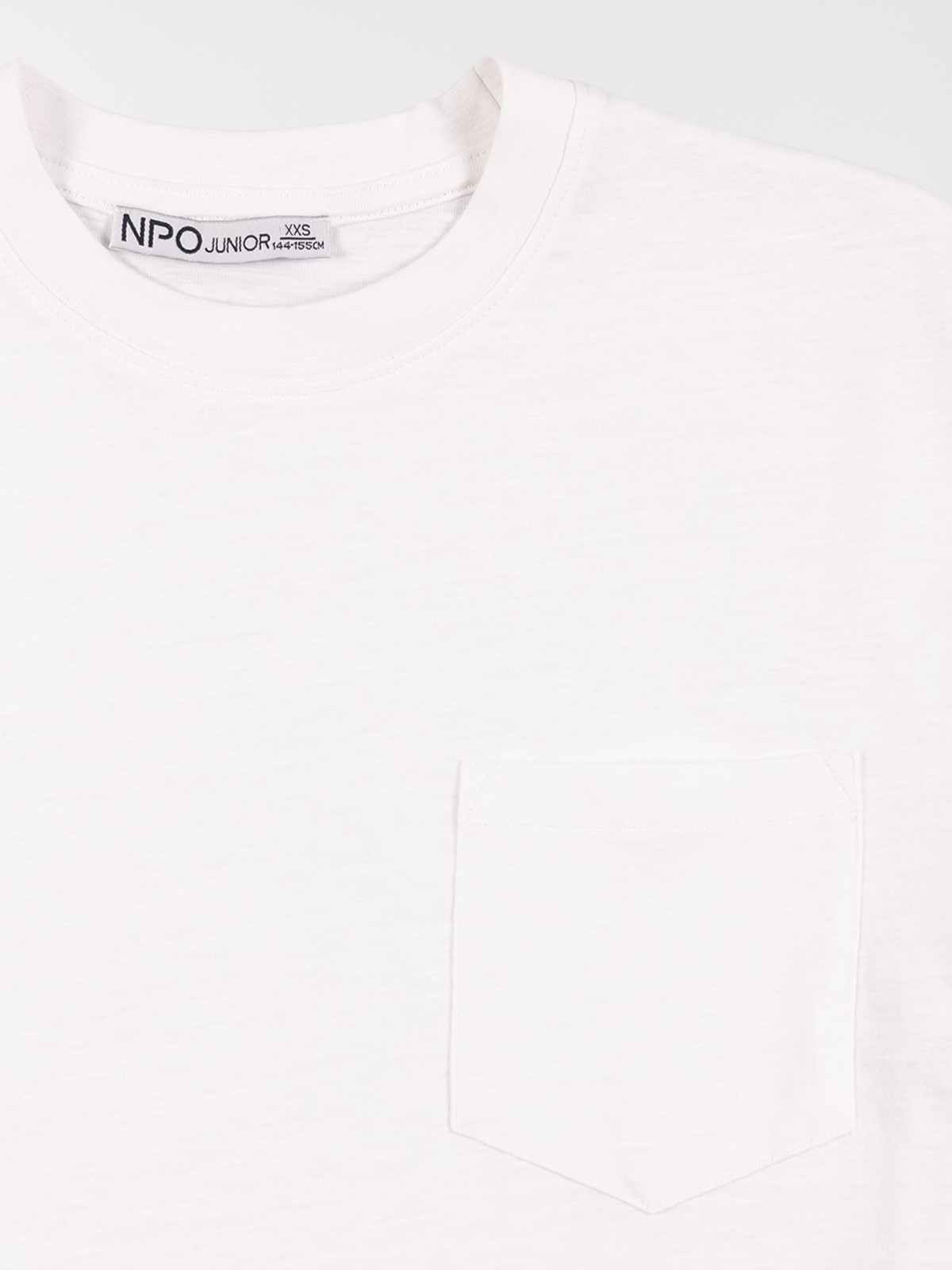 Tee-shirt blanc garçon (XXS-M)