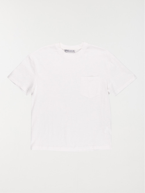 Tee-shirt blanc garçon (XXS-M)