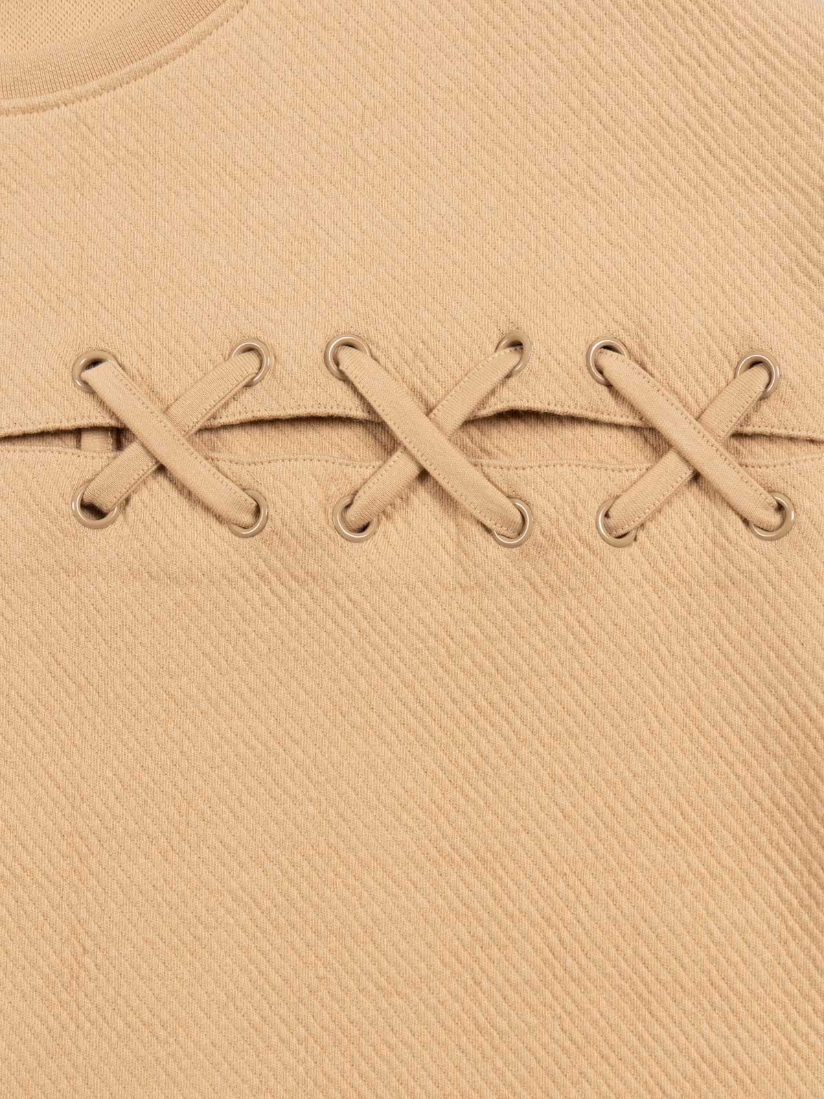 Sweat laçage croisé fille (XXS-M) Sweat laçage croisé fille (XXS-M)