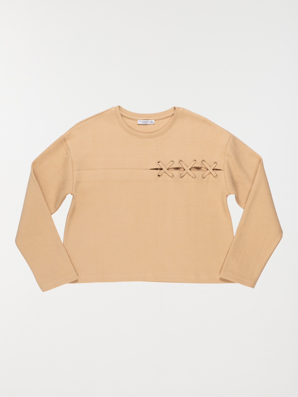 Sweat laçage croisé fille (XXS-M)