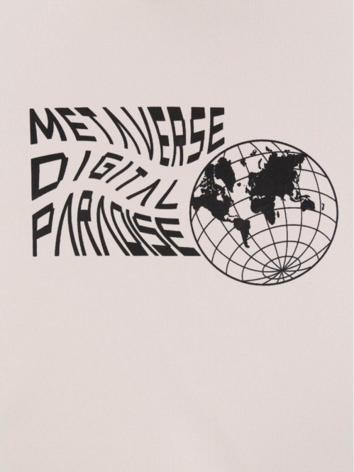 Sweat à capuche craie...