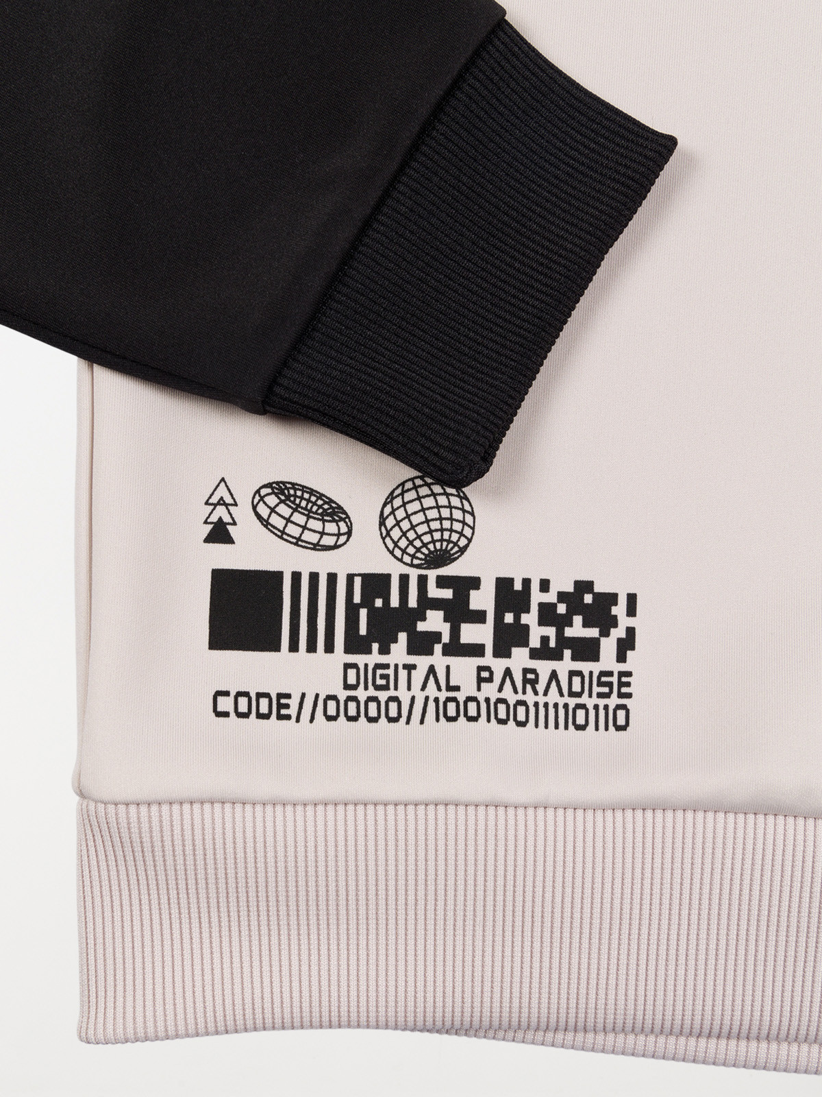 Sweat à capuche craie garçon (XXS-M)