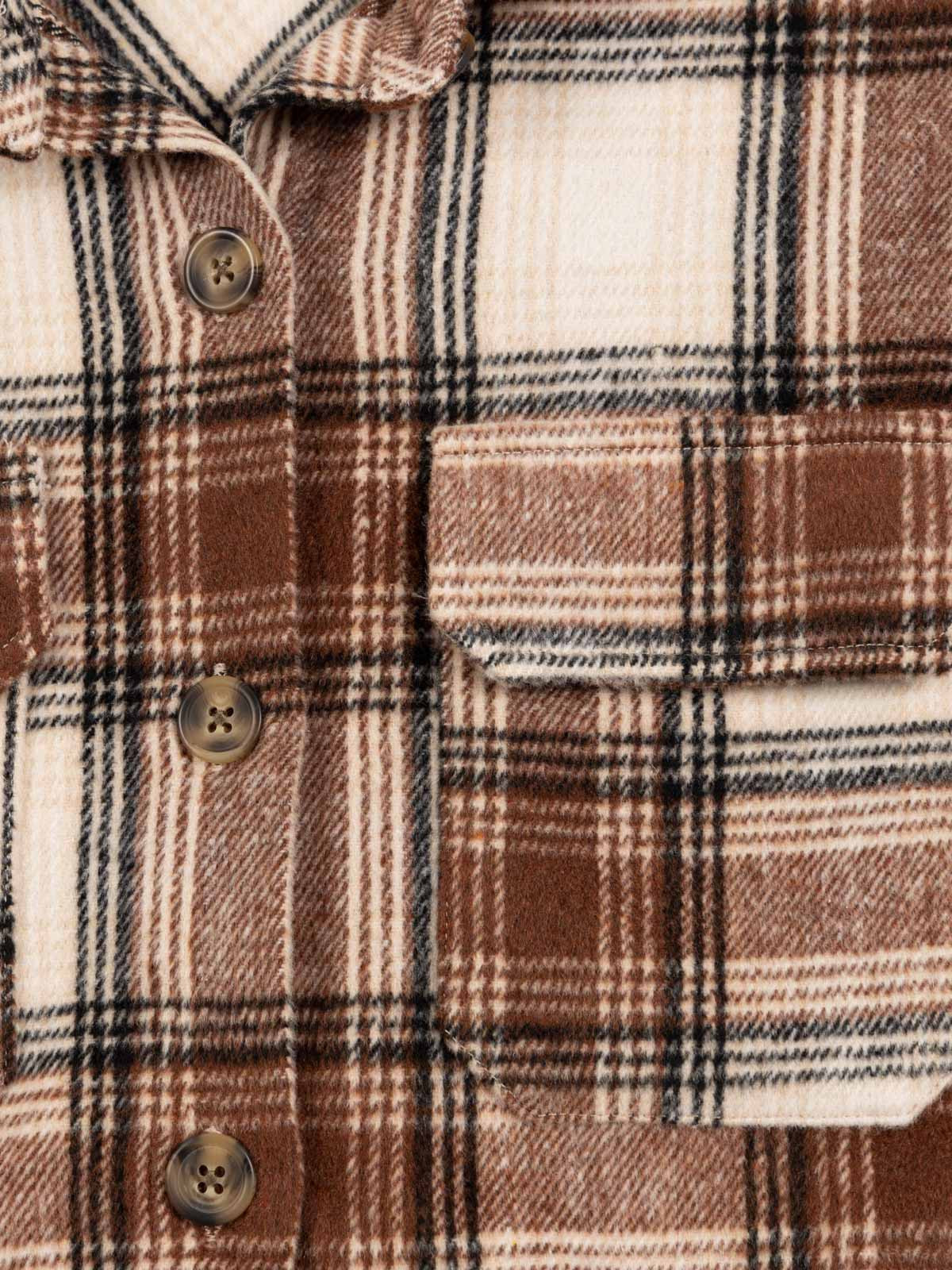 Surchemise à carreaux fille (XXS-M)