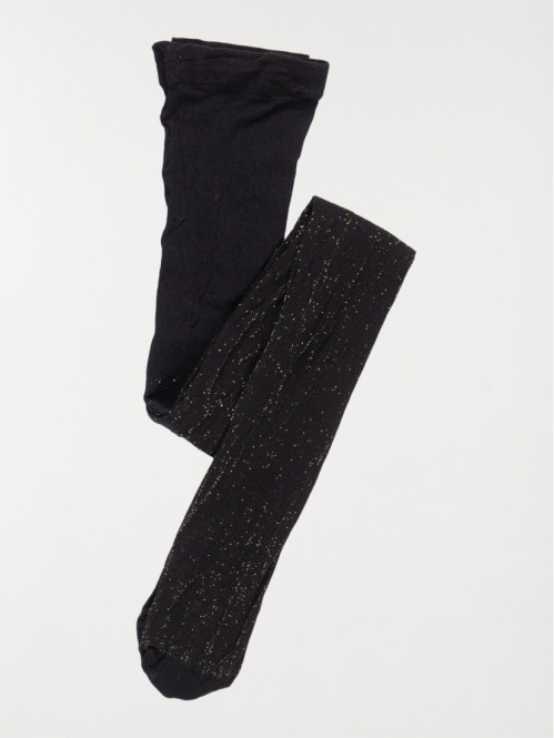 Collants noirs pailletés...