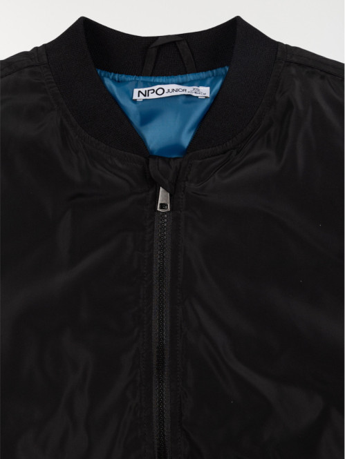 Blouson noir garçon (XXS-M)