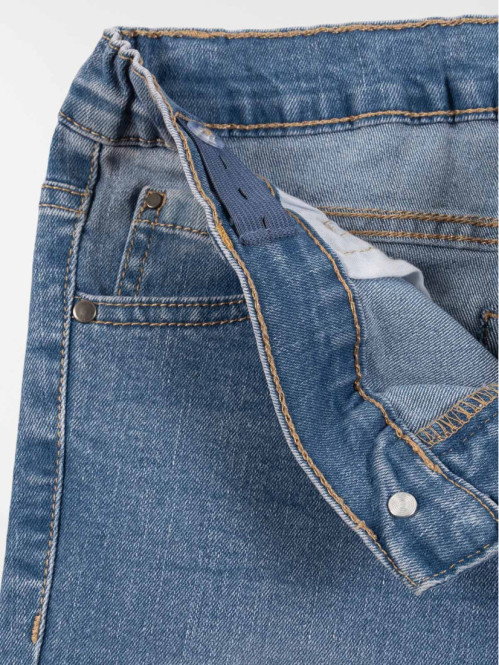 Jean patch stone fille (XXS-M)