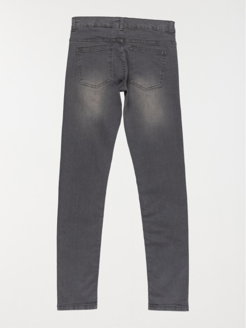 Pantalon slim gris garçon...
