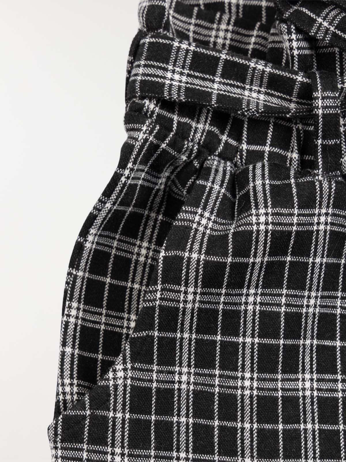 Pantalon à carreaux fille (XXS-M) Pantalon à carreaux fille (XXS-M)