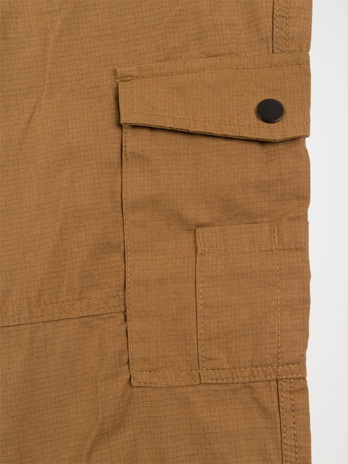 Pantalon cargo café foncé garçon (XXS-M)
