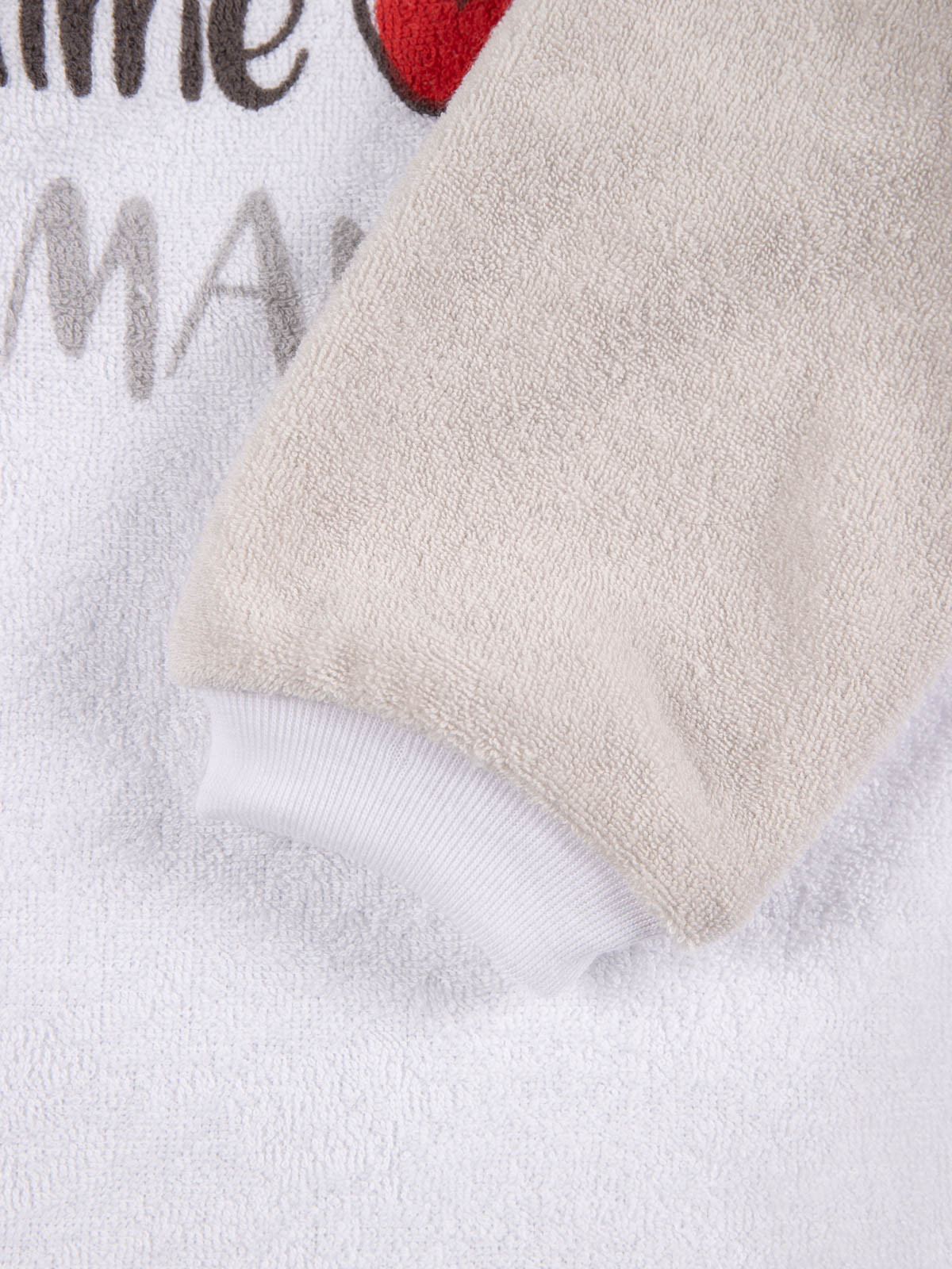 Bavoir manches longues j'aime maman bébé Bavoir manches longues j'aime maman bébé