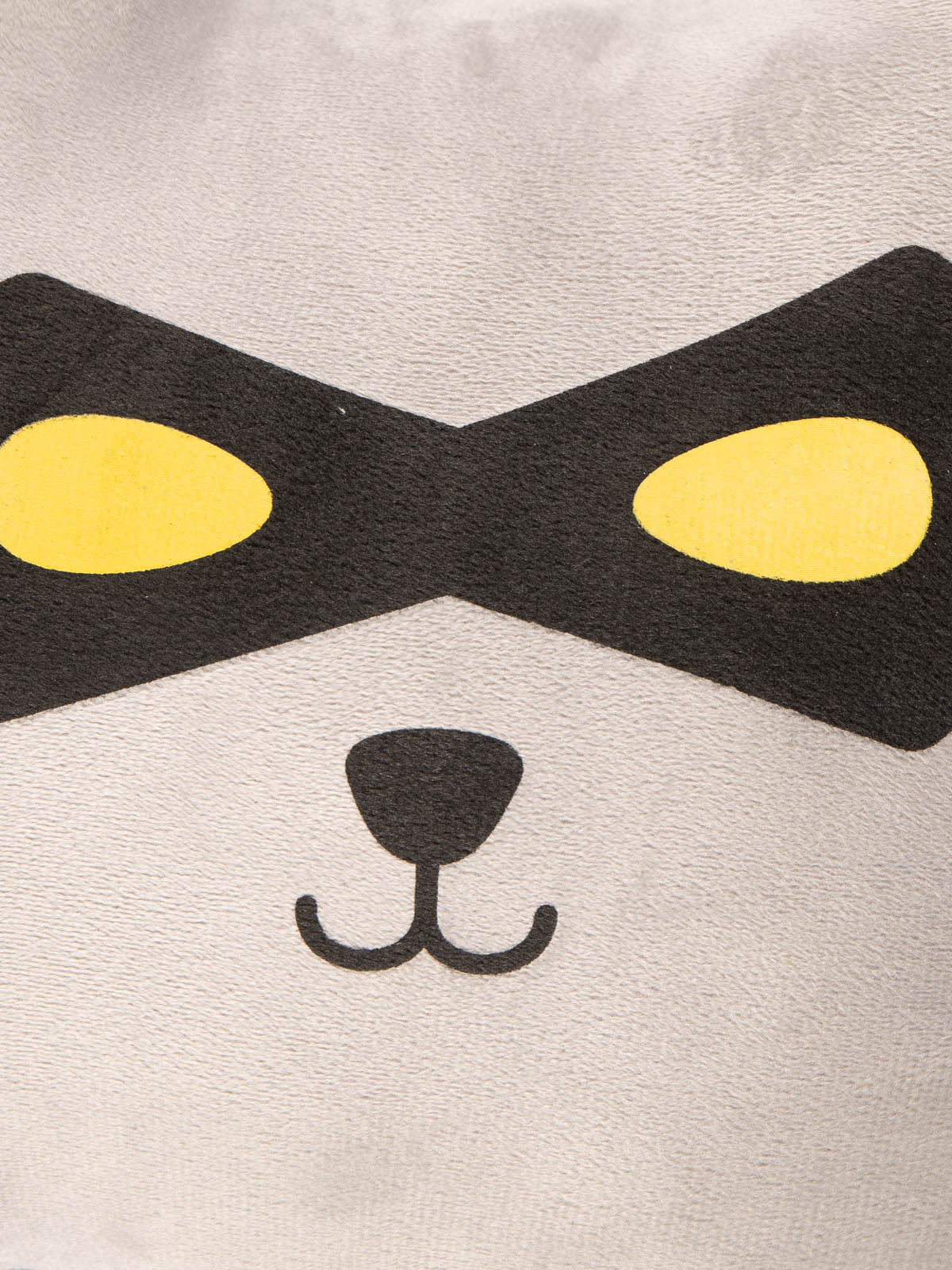 Coussin chat masqué Coussin chat masqué