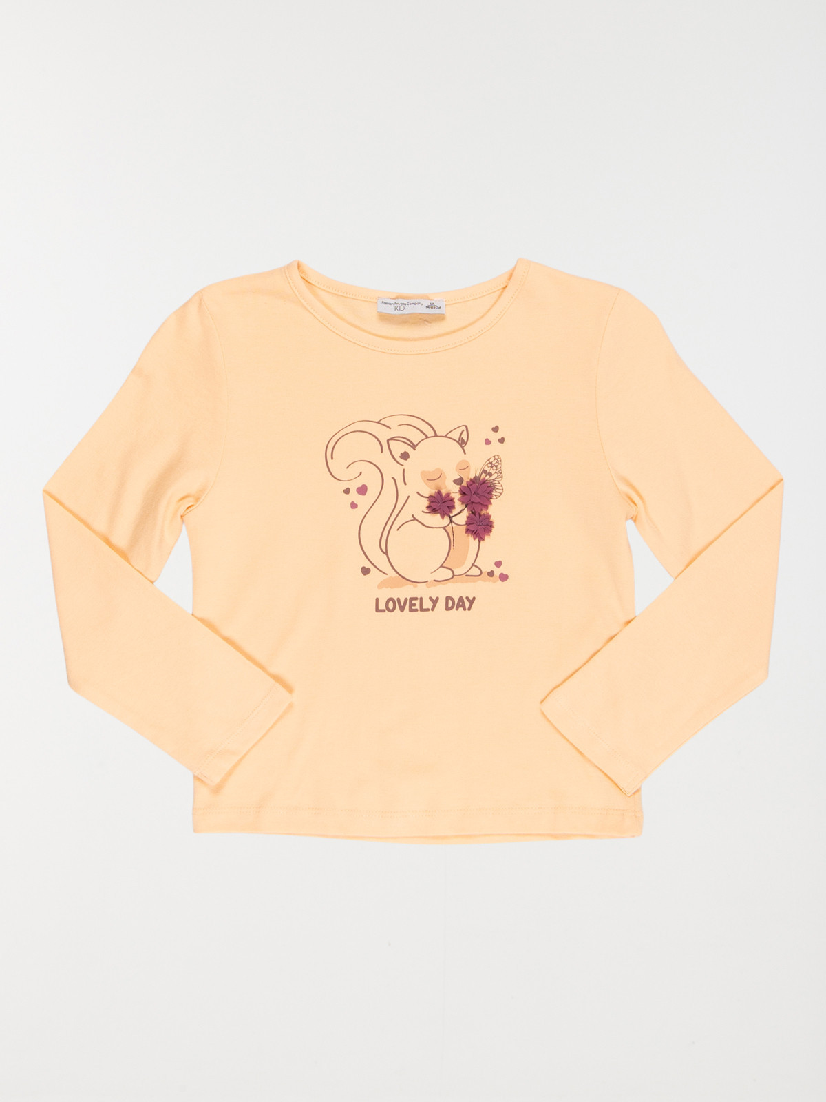 Tee-shirt écureuil fille (3-12A)