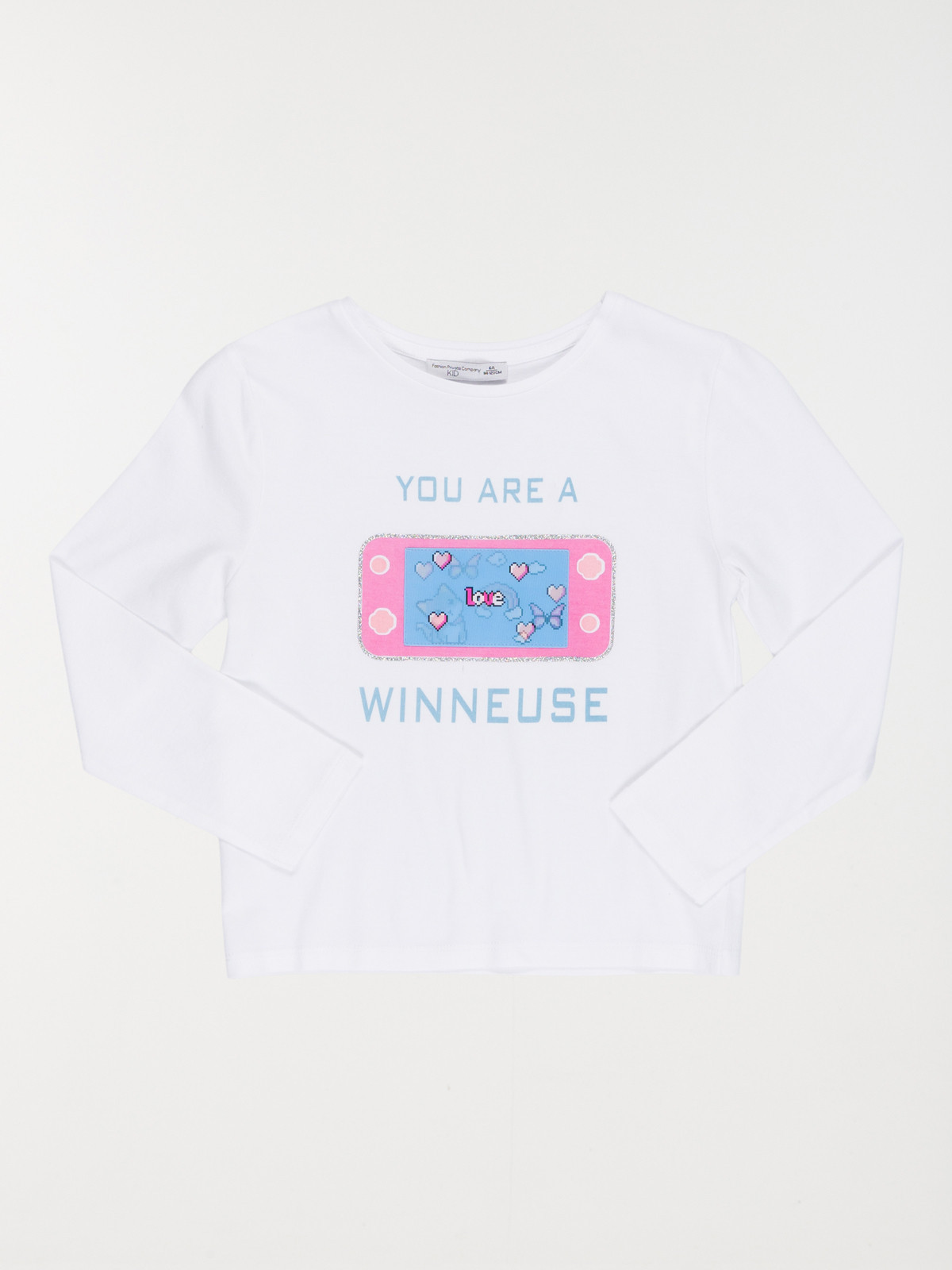 Tee-shirt jeu vidéo fille (3-12A)
