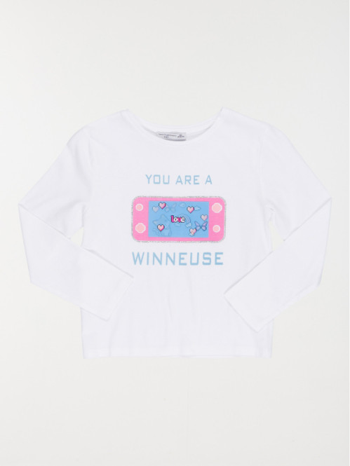 Tee-shirt jeu vidéo fille...
