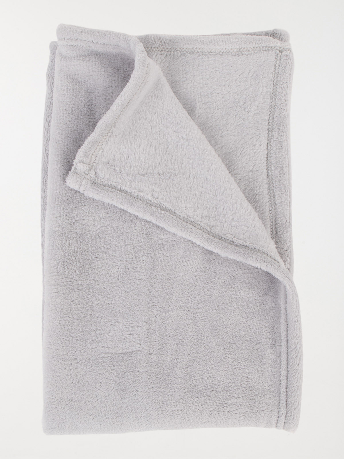 Plaid uni gris 100 x 80 cm bébé Plaid uni gris 100 x 80 cm bébé