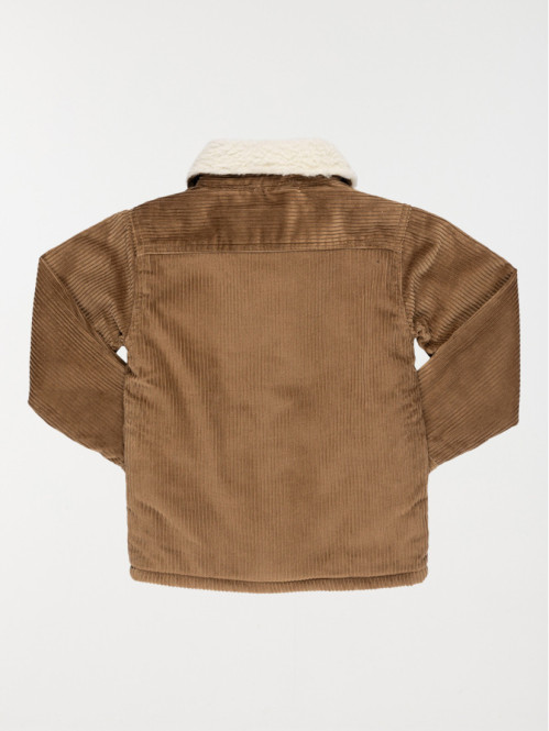 Surchemise col sherpa garçon (3-12A)