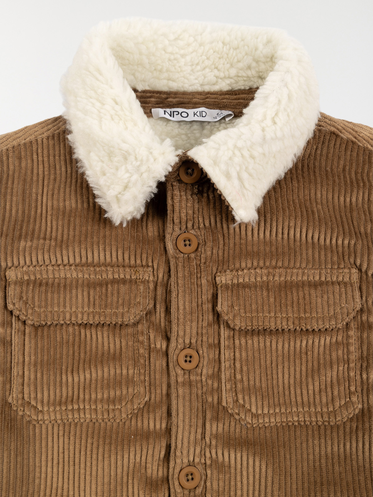 Surchemise col sherpa garçon (3-12A)