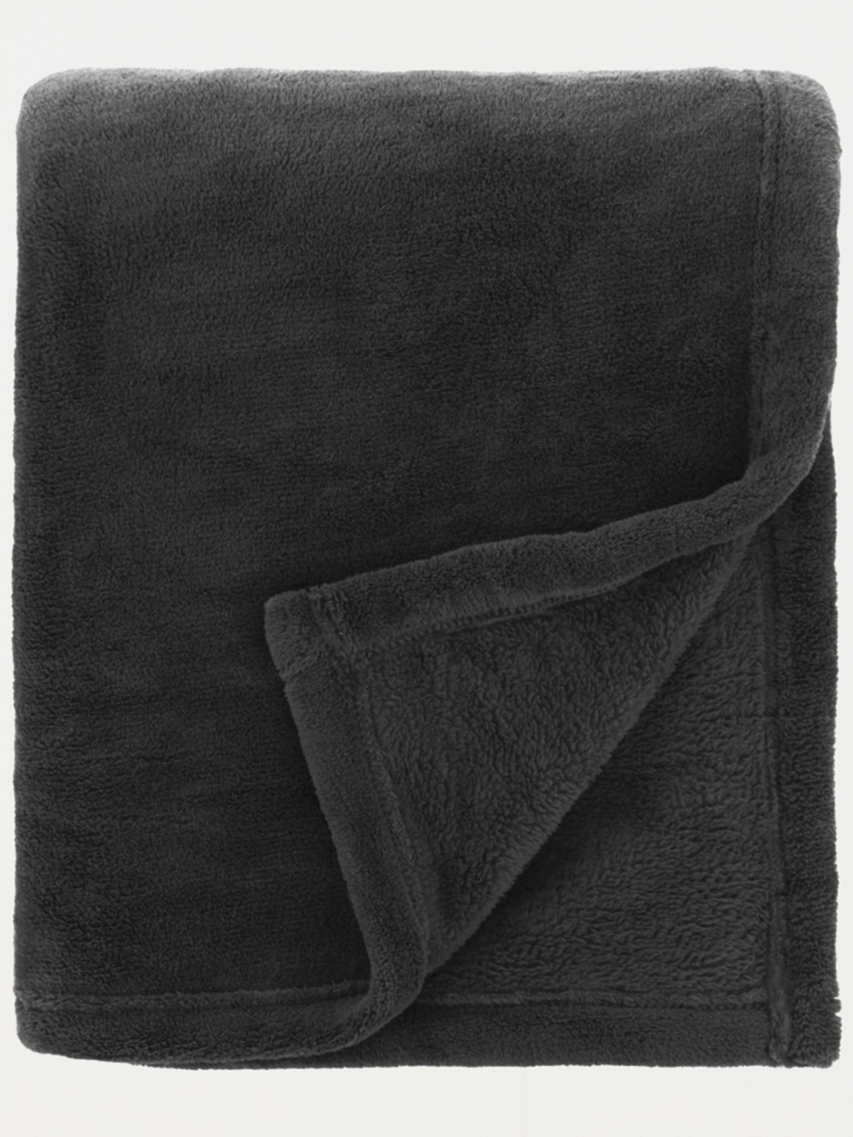 Plaid gris anthracite 130 x 170 cm Plaid gris anthracite 130 x 170 cm