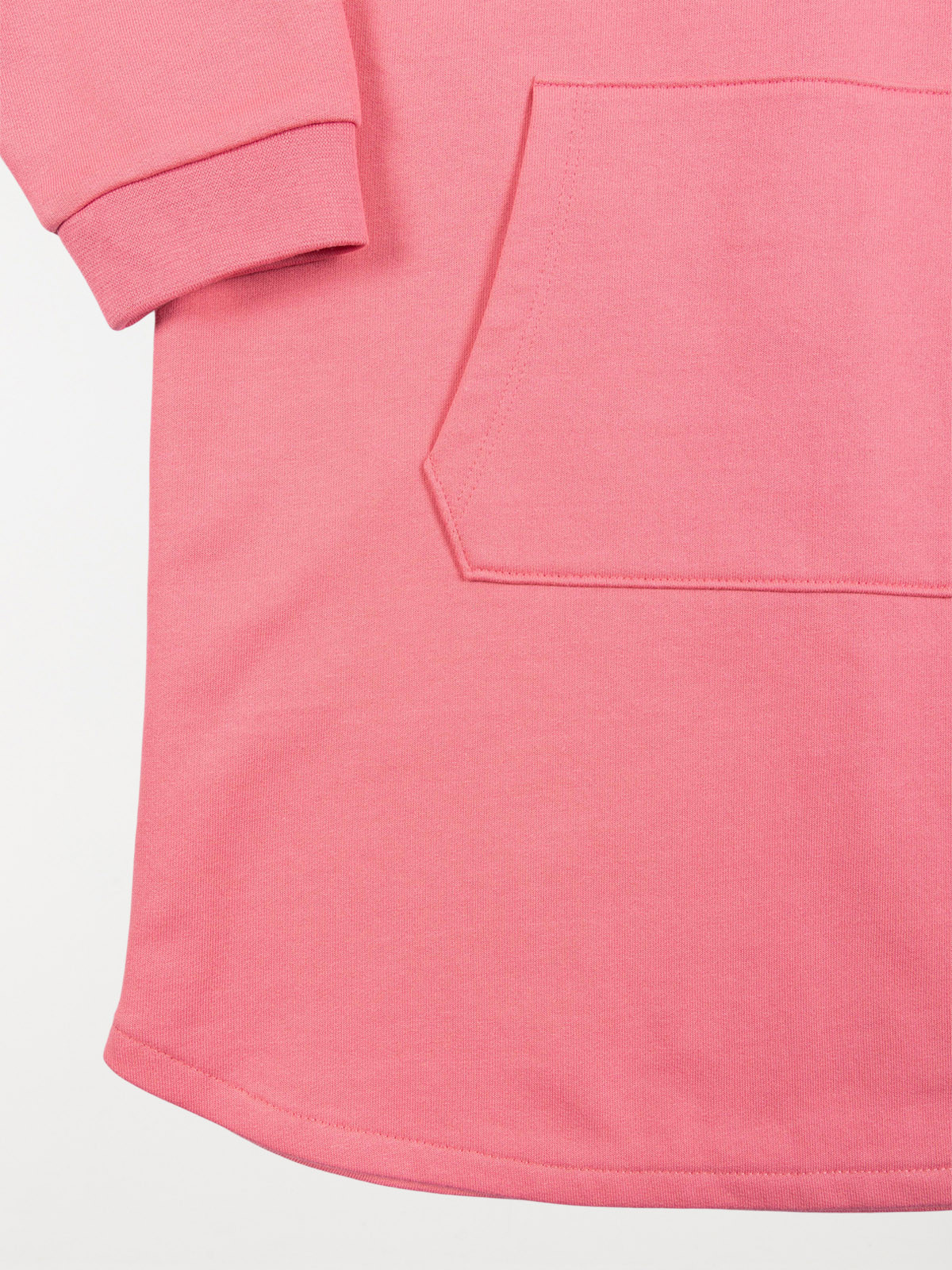 Robe sweat à capuche fille (3-12A) Robe sweat à capuche fille (3-12A)